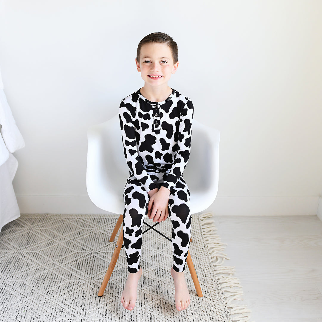 Boone Cow TWO PIECE - Gigi and Max
