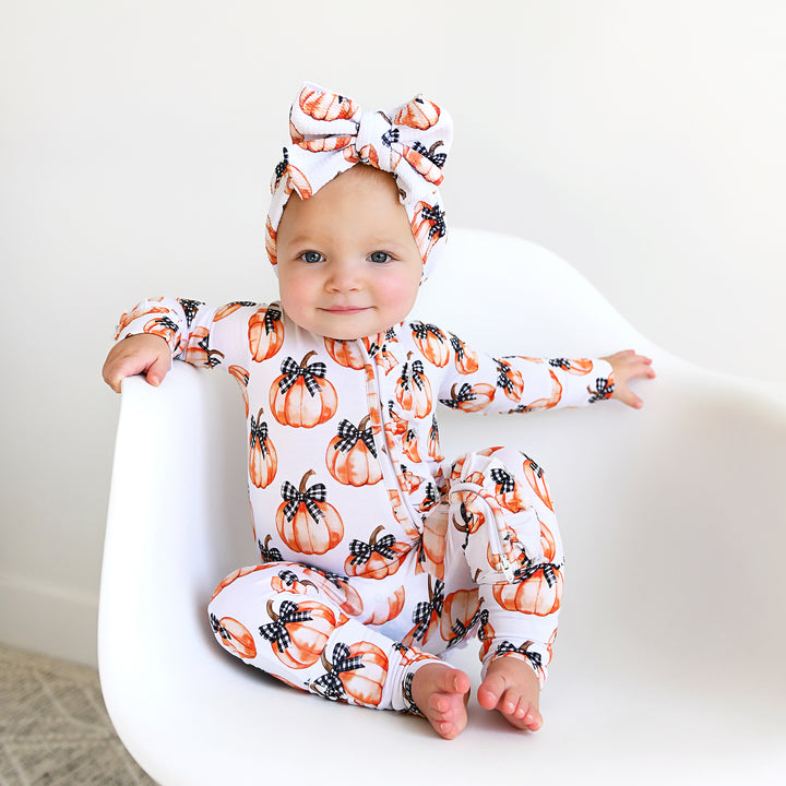 Lilith Pumpkin RUFFLE ZIP - Gigi and Max