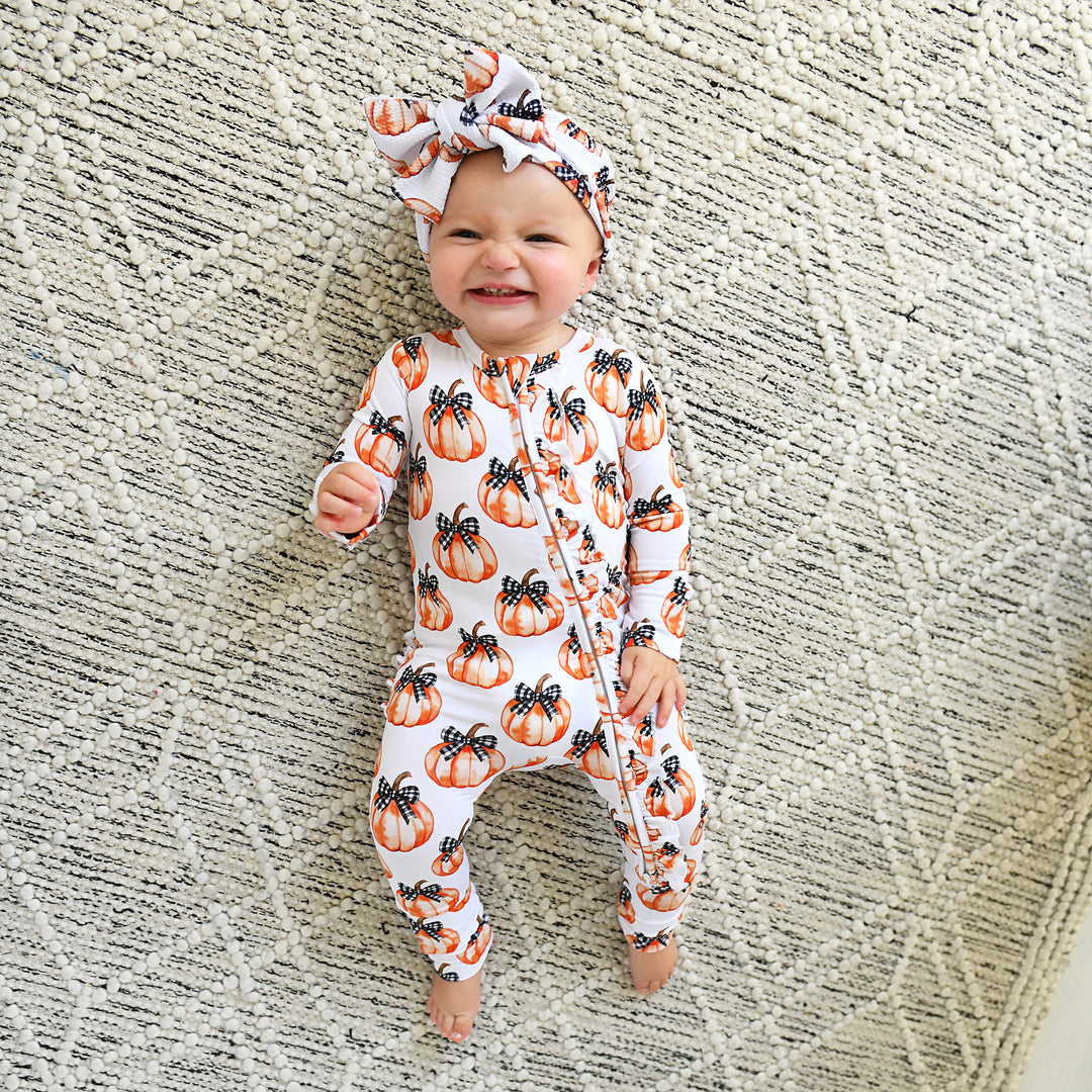 Lilith Pumpkin RUFFLE ZIP - Gigi and Max