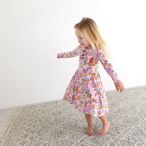 Lainey Pink Western TUTU DRESS - Gigi and Max