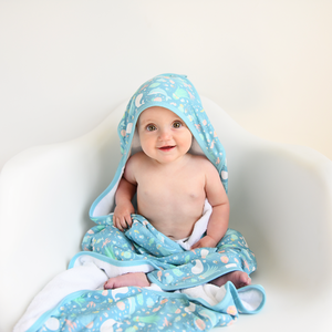 Bree Plush hooded TOWEL - Gigi and Max