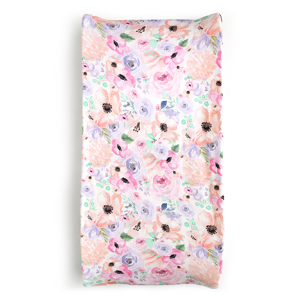Abigail Floral CHANGING PAD COVER Gigi and Max