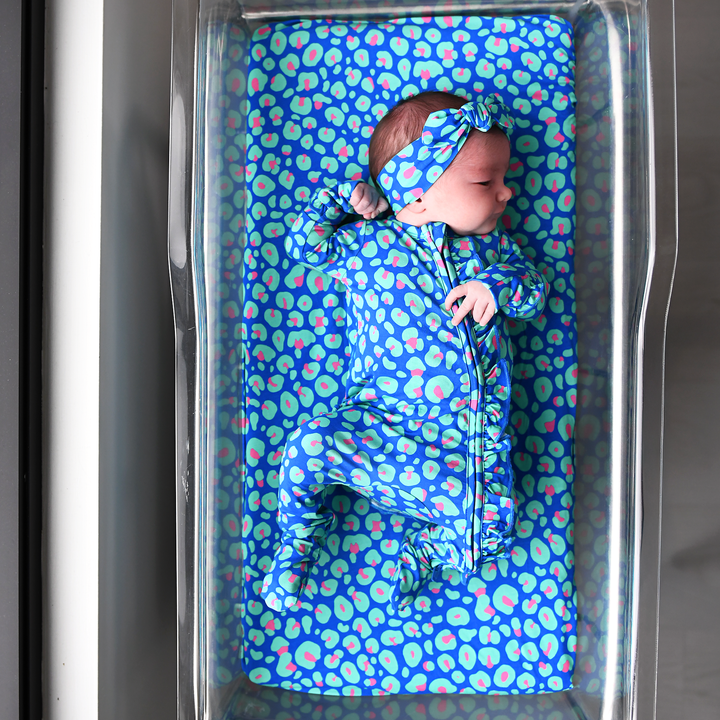 Miley Leopard SWADDLE - Gigi and Max