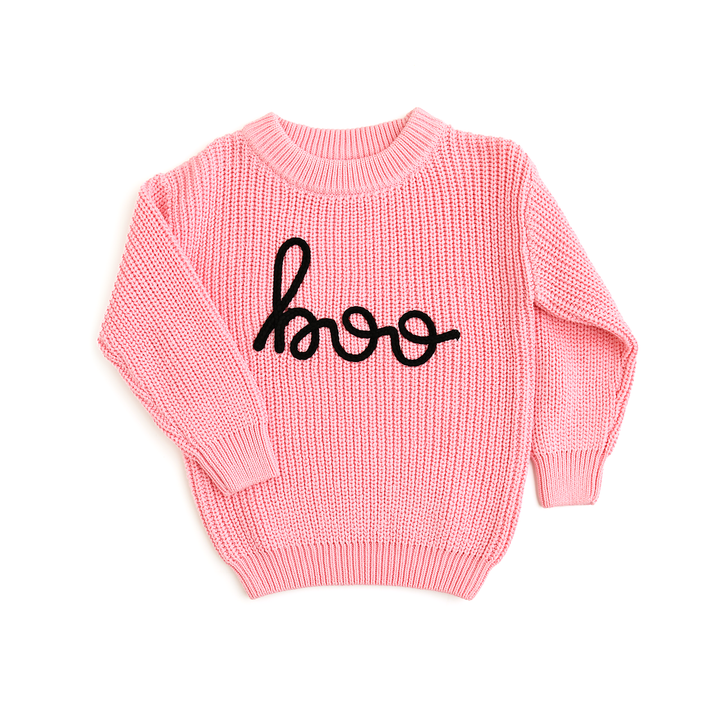 Boo Pink SWEATER - Gigi and Max