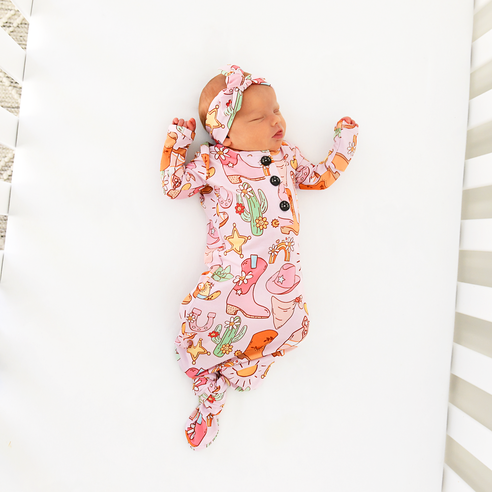 Lainey Pink Western GOWN - Gigi and Max