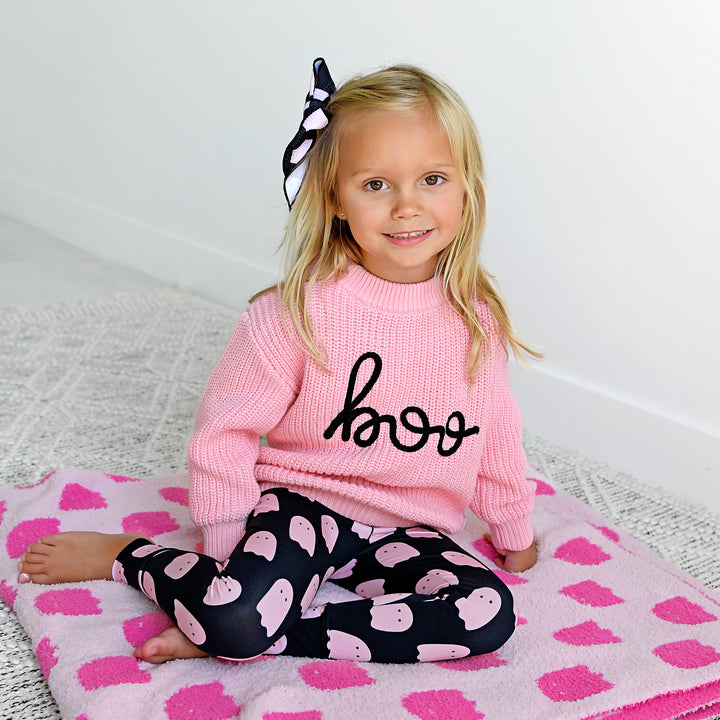 Boo Pink SWEATER - Gigi and Max