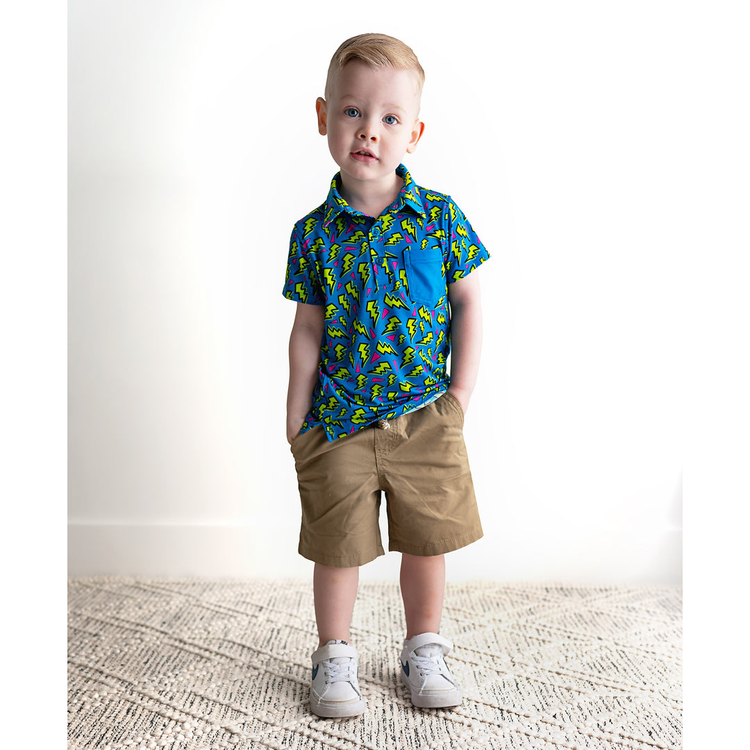 Zach Lightning POLO SHIRT - Gigi and Max