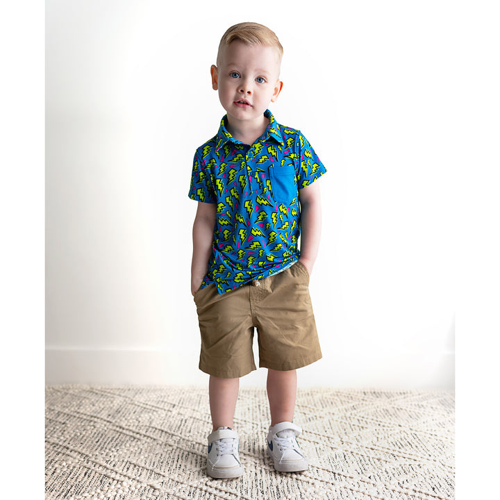 Zach Lightning POLO SHIRT - Gigi and Max