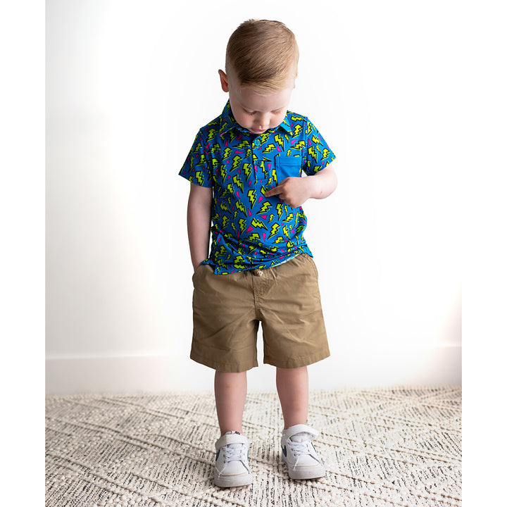 Zach Lightning POLO SHIRT - Gigi and Max