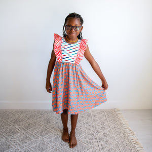 Washington Apple Back to School DRESS - Gigi and Max