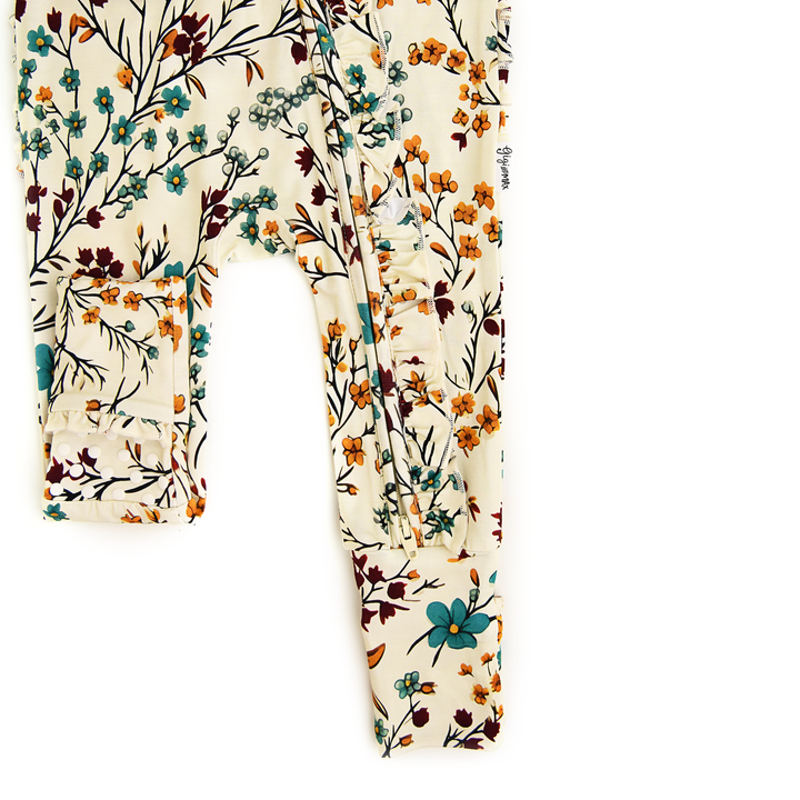 Maren Floral RUFFLE ZIP - Gigi and Max