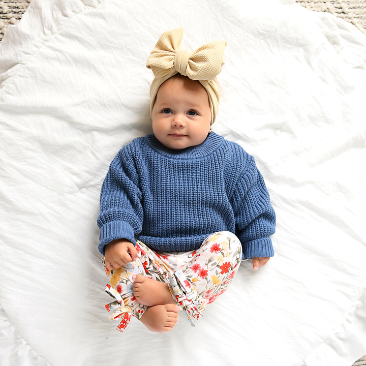 Steel Blue SWEATER - Gigi and Max