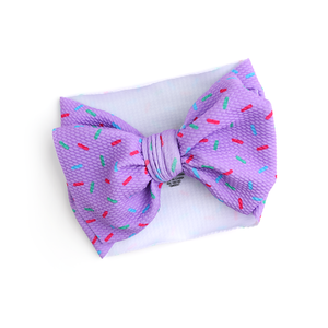 Purple Sprinkles HEADWRAP - Gigi and Max