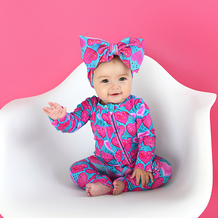 Alaina Hearts HEADWRAP - Gigi and Max