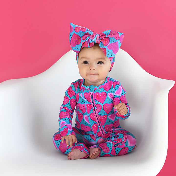Alaina Hearts HEADWRAP - Gigi and Max