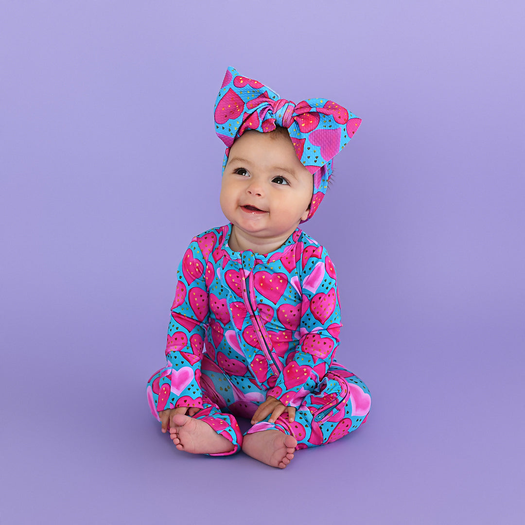 Alaina Hearts HEADWRAP - Gigi and Max