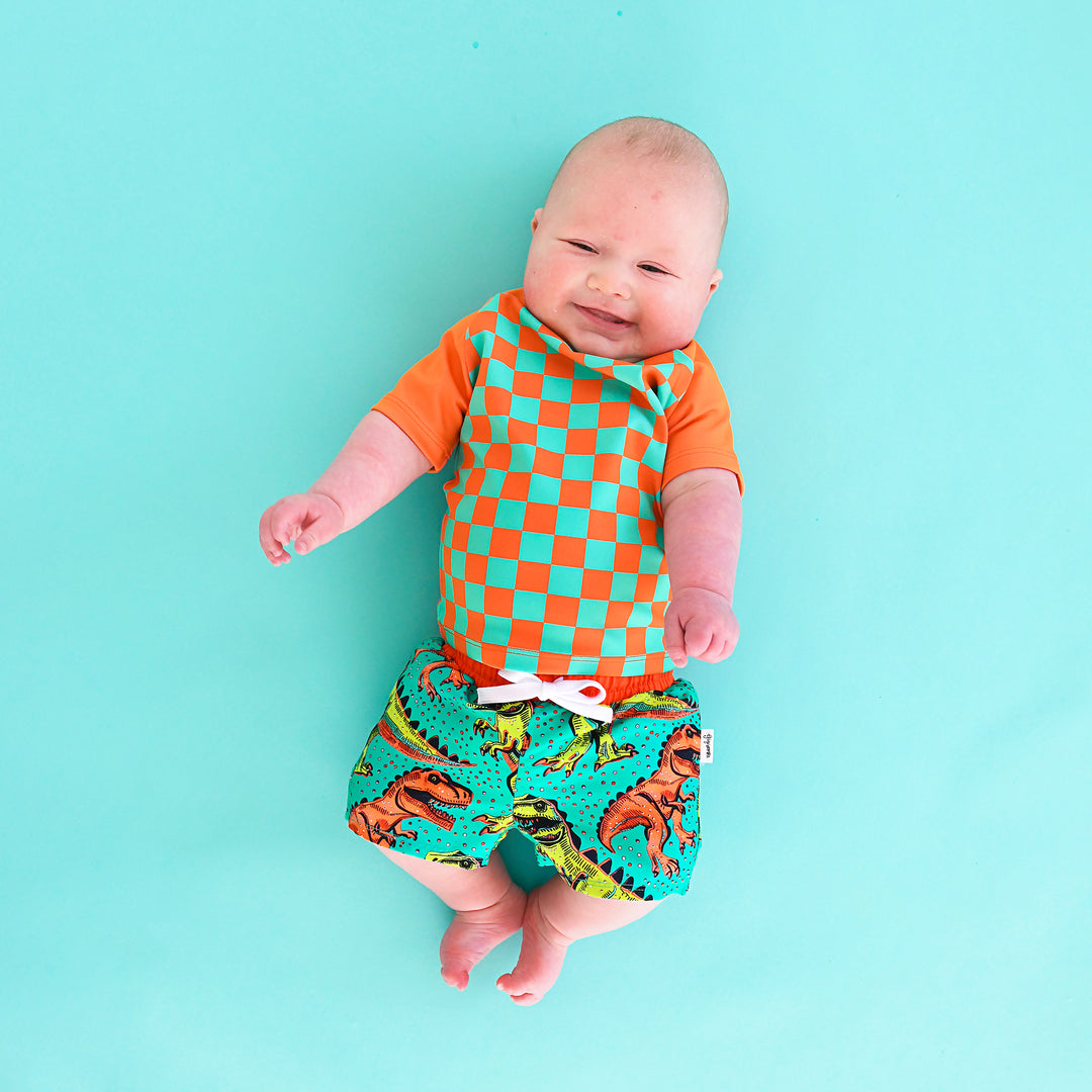 Spencer Checks SWIM SHIRT