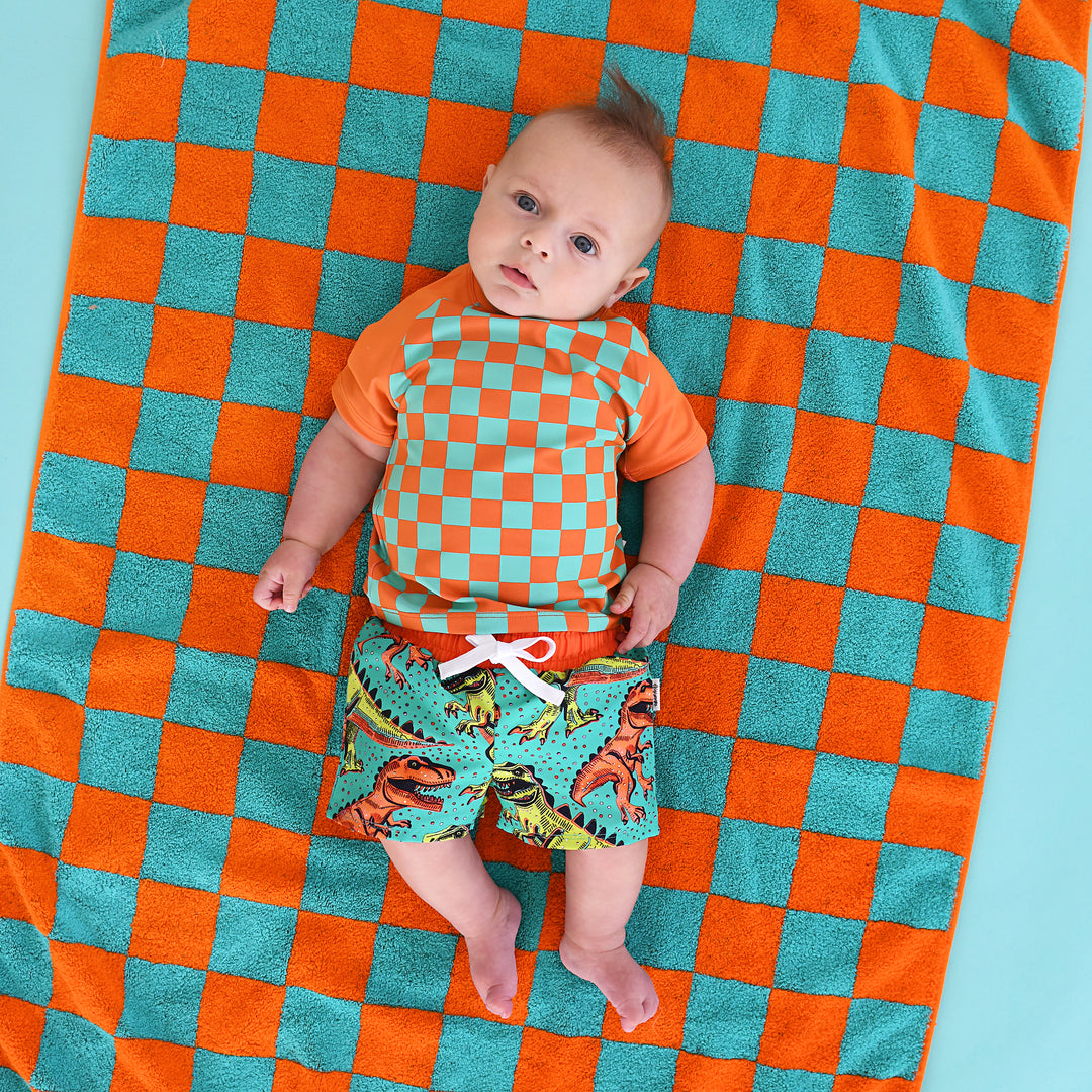 Spencer Checks SWIM SHIRT