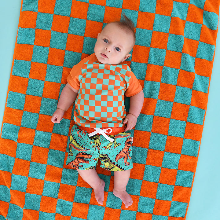 Spencer Checks SWIM SHIRT