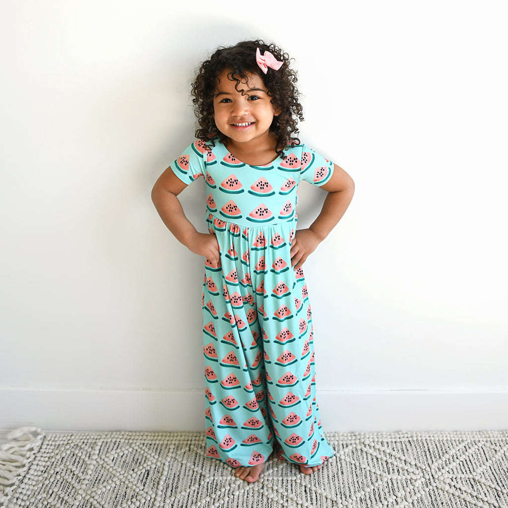 Cameron Watermelon ROMPER Gigi and Max