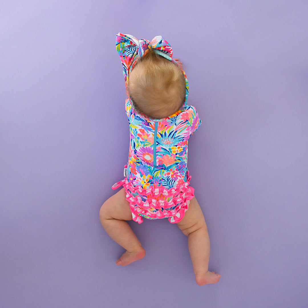 Megan Floral HEADWRAP - Gigi and Max