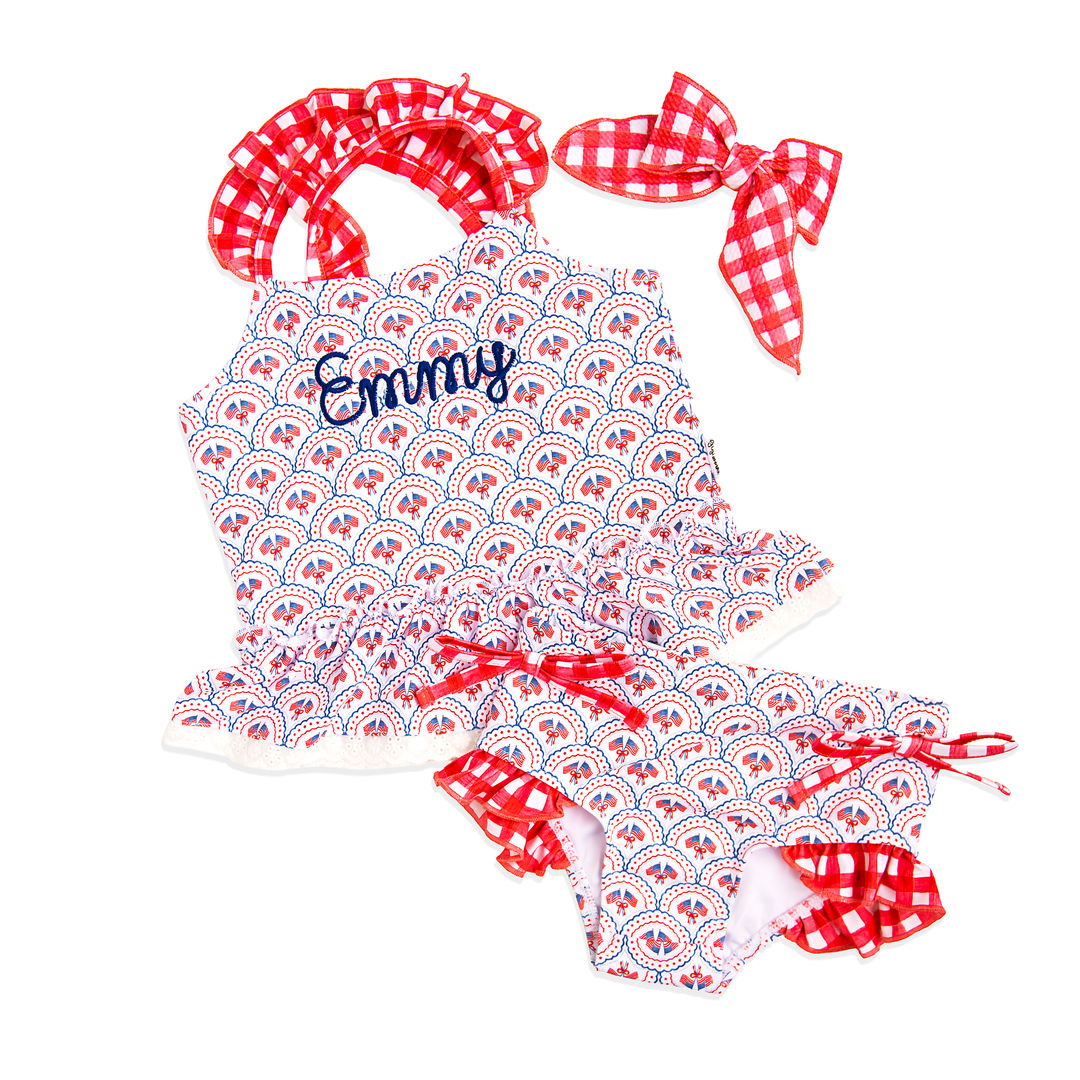 Remy RUFFLE TANK SWIM SET