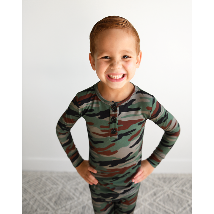 Camo TWO PIECE - Gigi and Max