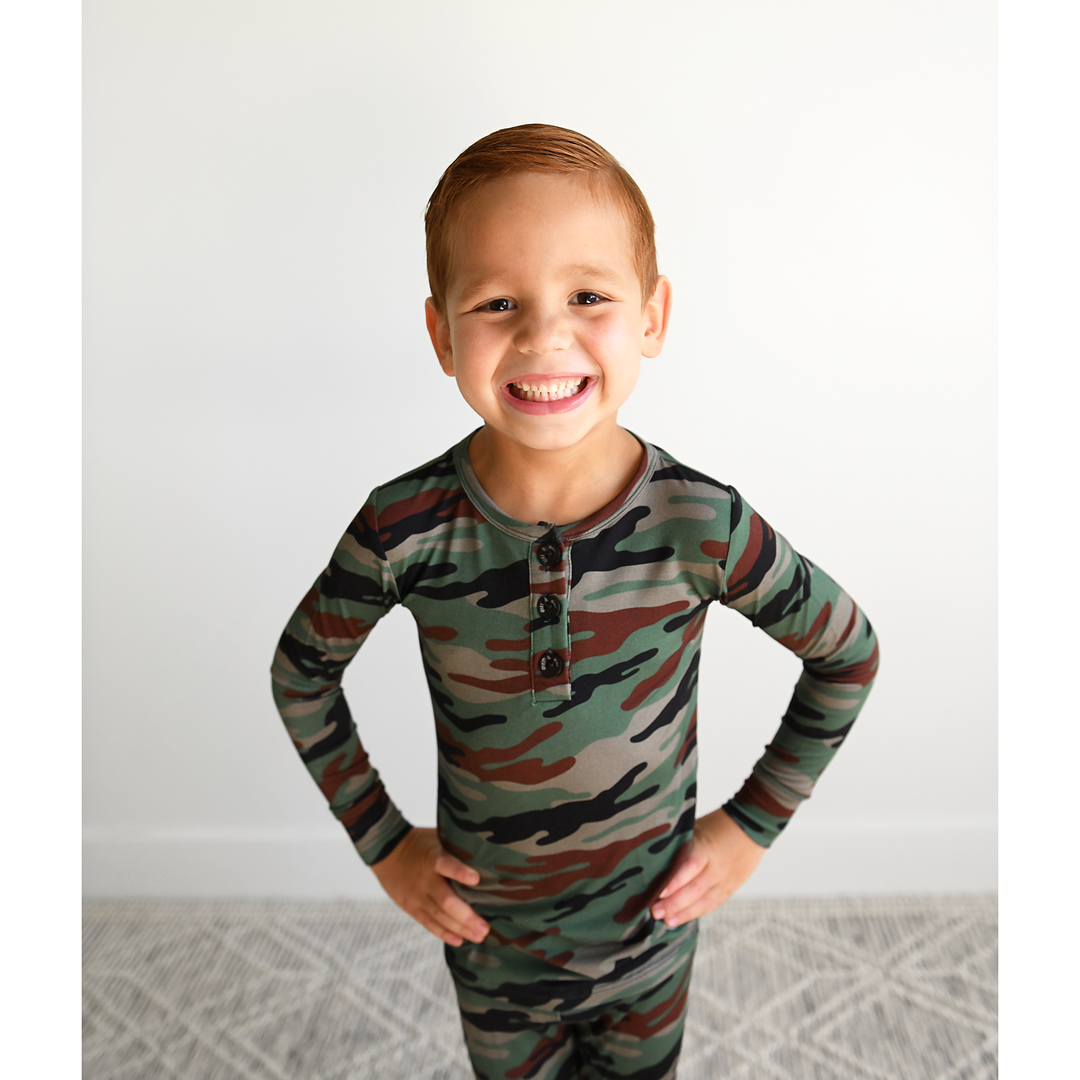 Camo TWO PIECE - Gigi and Max