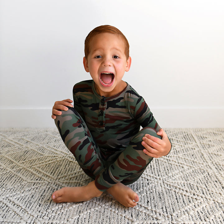 Camo TWO PIECE - Gigi and Max