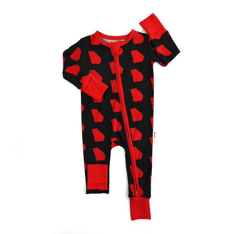 Gigi and Max Cowgirl Ruffle Zip Onesie