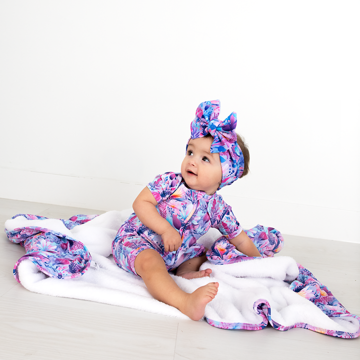 Ayla Floral SHORTY ZIP - Gigi and Max