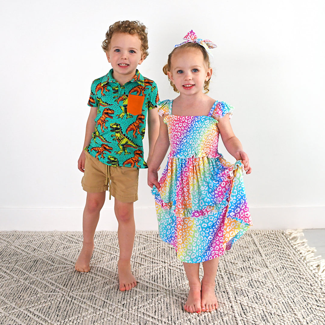 Drew Dino POLO SHIRT - Gigi and Max