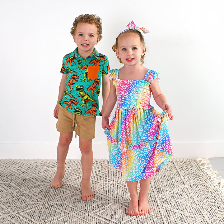 Drew Dino POLO SHIRT - Gigi and Max