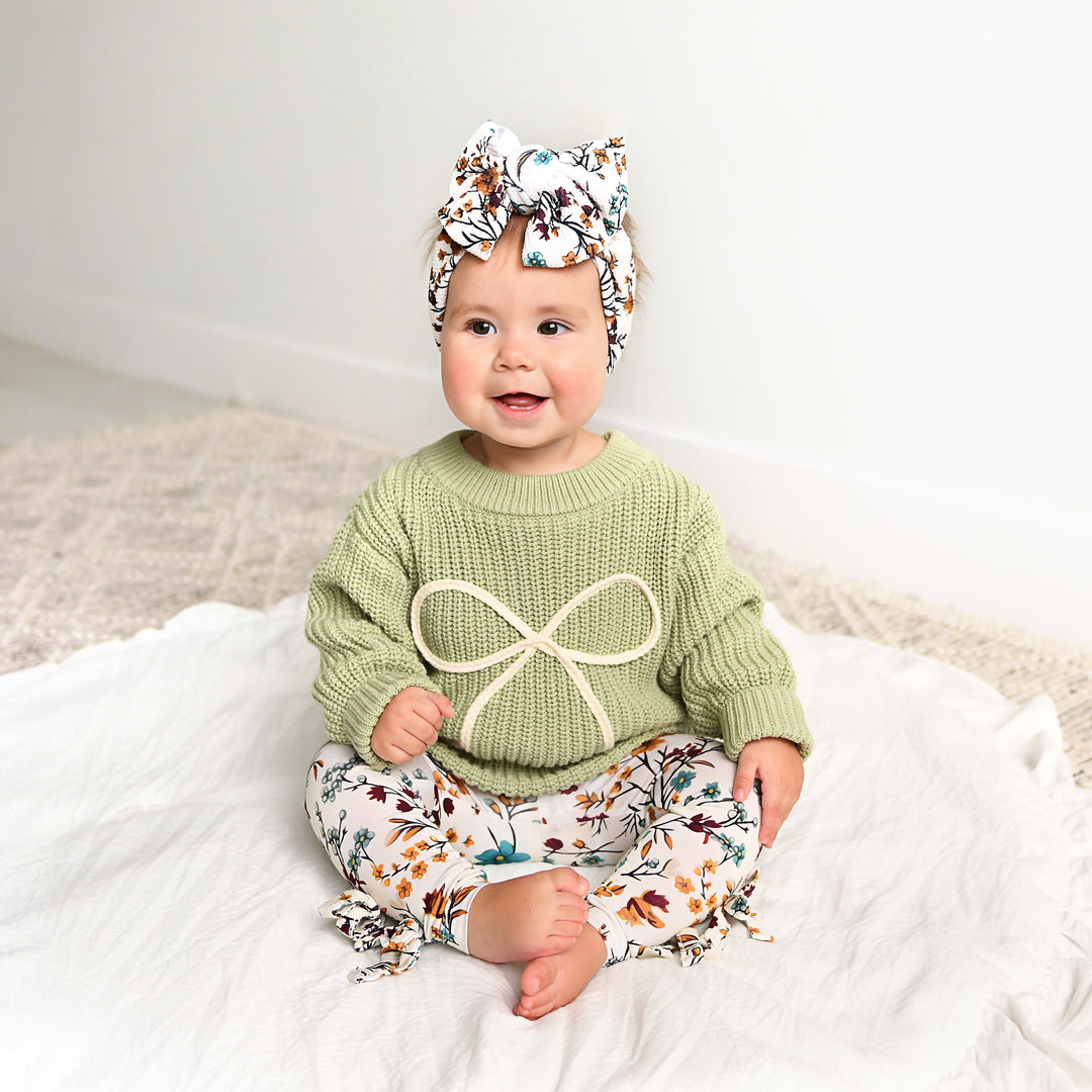 Maren BOW LEGGINGS - Gigi and Max