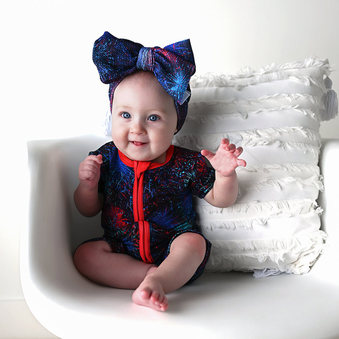 Avery Fireworks HEADWRAP - Gigi and Max