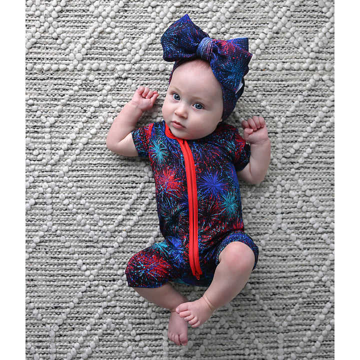 Avery Fireworks HEADWRAP - Gigi and Max