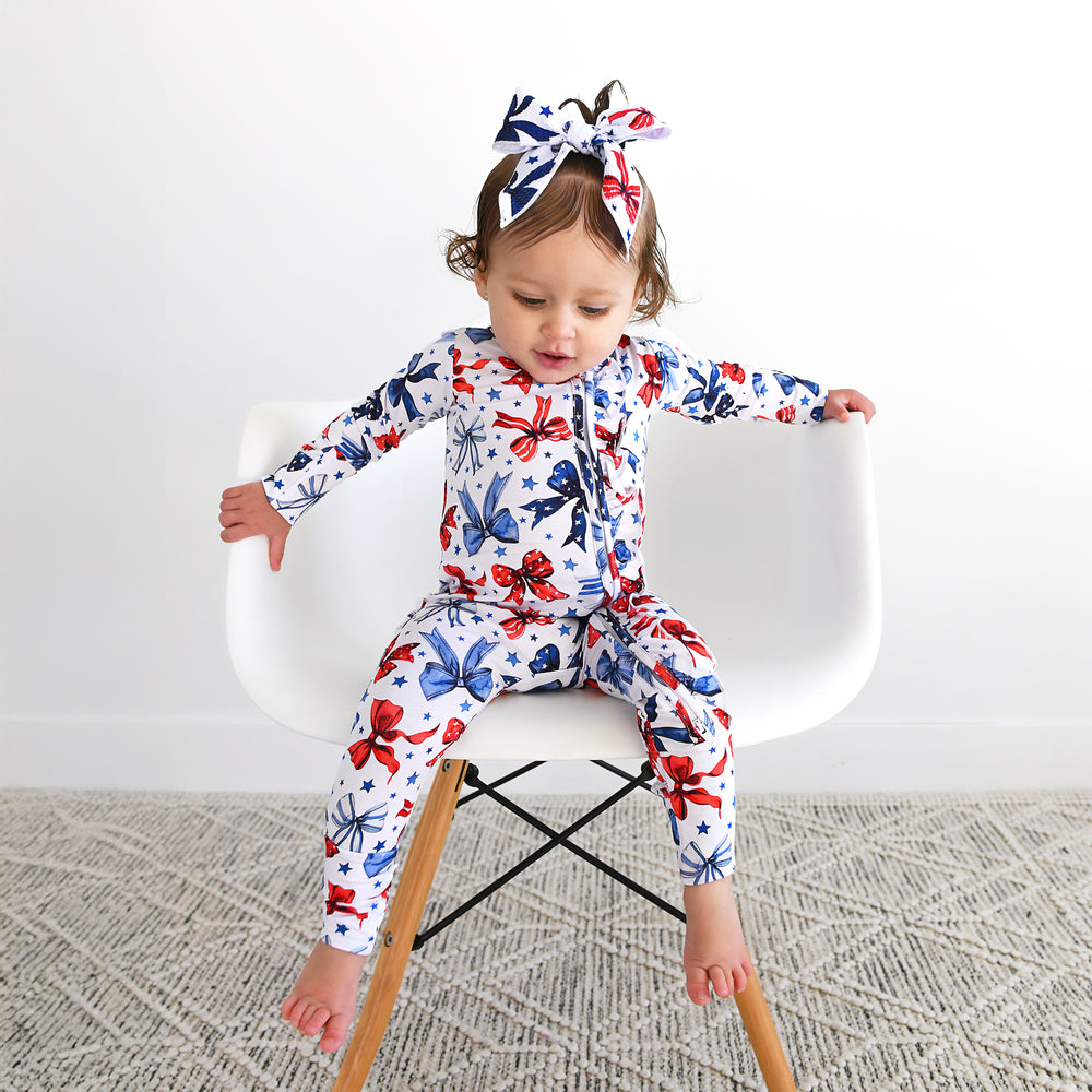Eleanor Bows RUFFLE ZIP - Gigi and Max