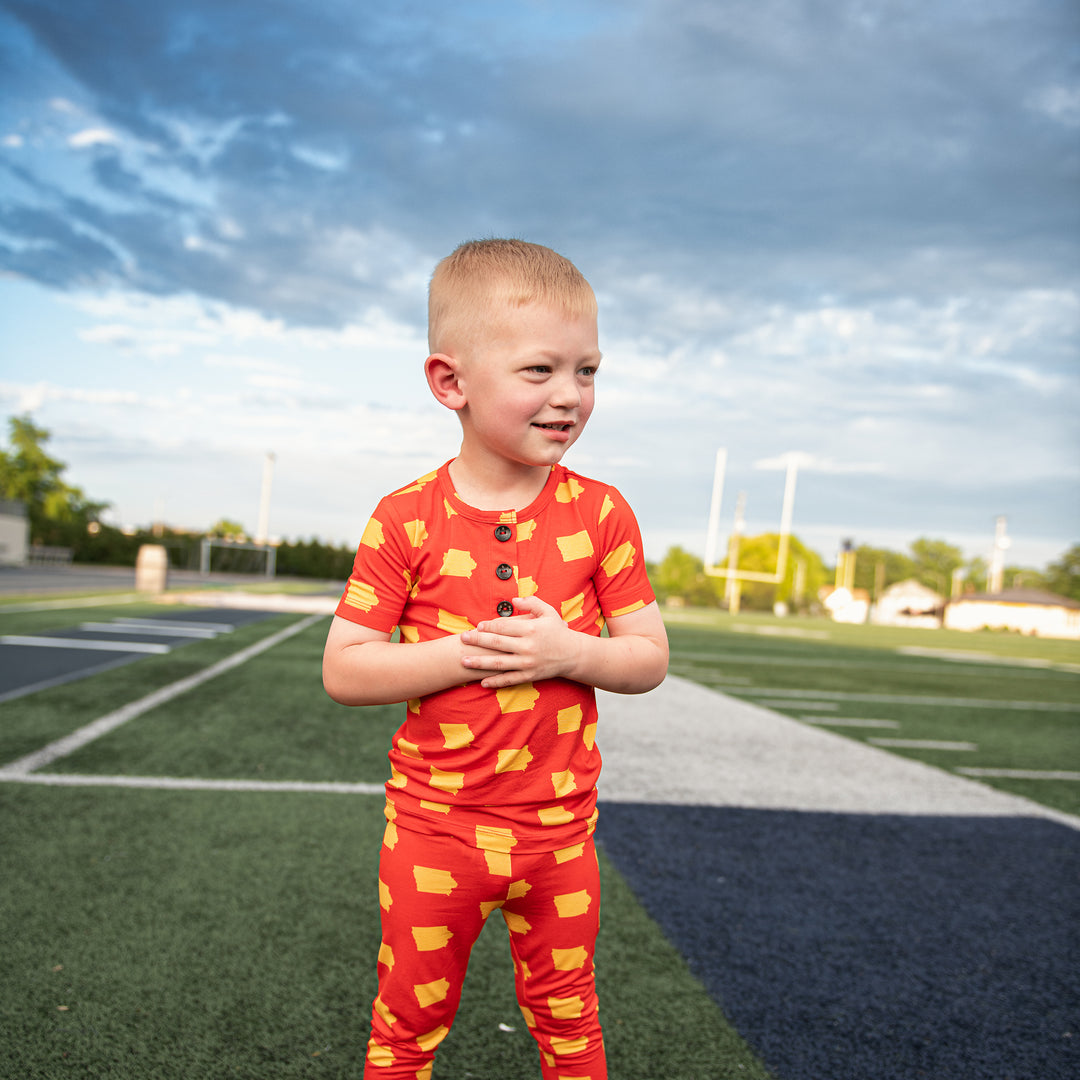 Iowa State Cardinal & Gold TWO PIECE - Gigi and Max