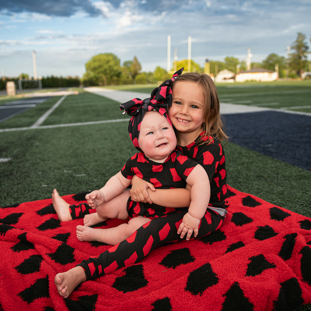 Georgia Black & Red TWO PIECE - Gigi and Max