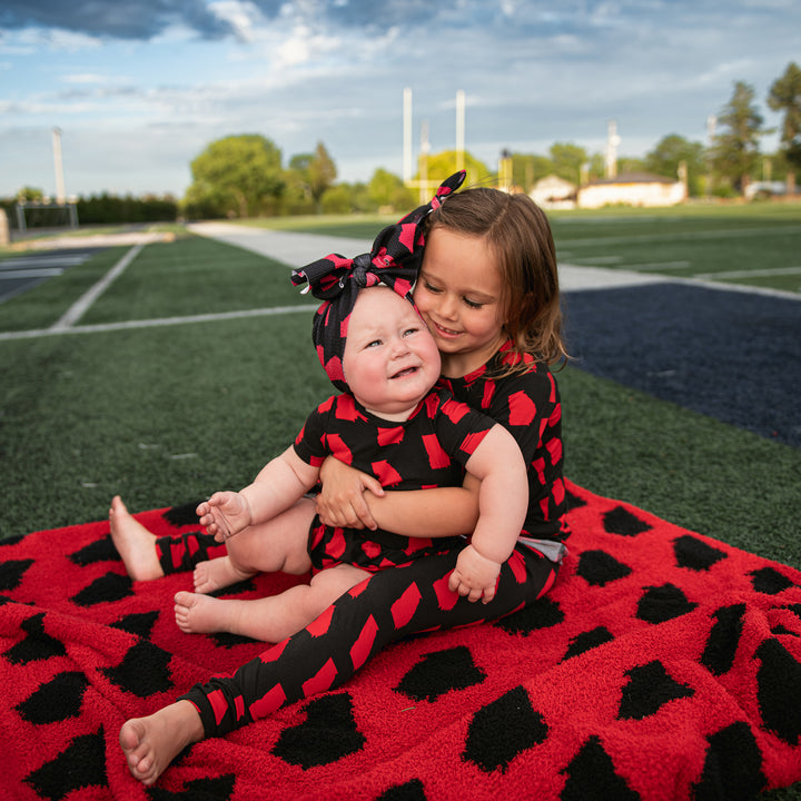 Georgia Black & Red TWO PIECE - Gigi and Max