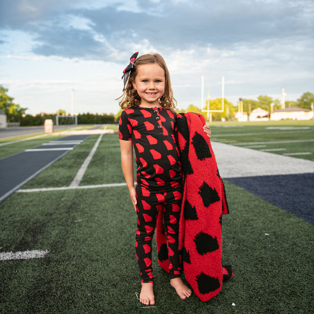 Georgia Black & Red TWO PIECE - Gigi and Max
