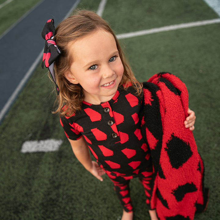 Georgia Black & Red TWO PIECE - Gigi and Max
