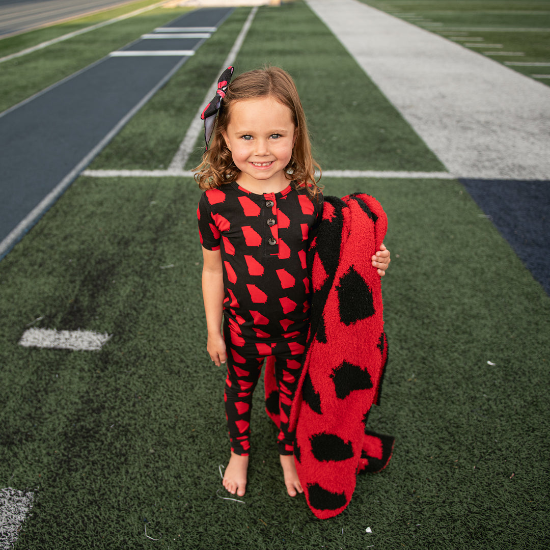 Georgia Black & Red TWO PIECE - Gigi and Max