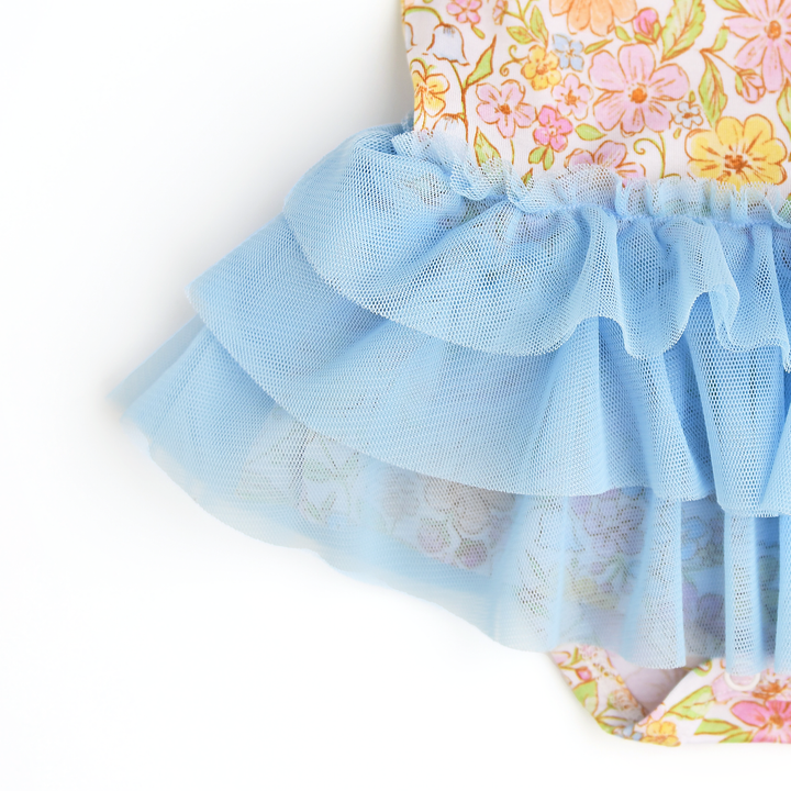 Kennedy Floral TULLE TUTU - Gigi and Max