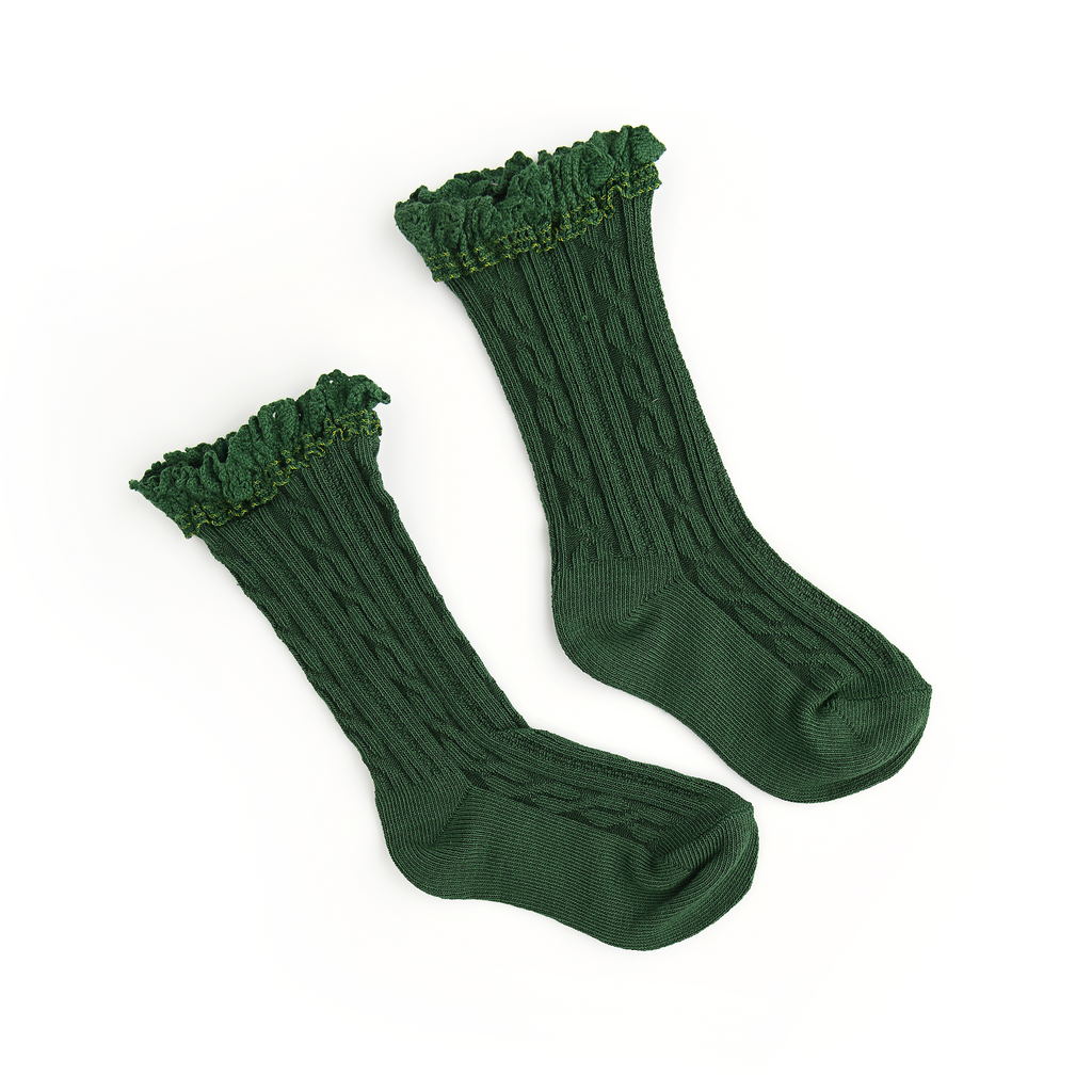 Forest LACE SOCKS - Gigi and Max