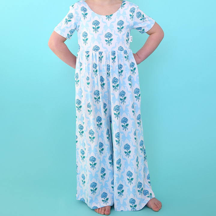 Savannah WIDE LEG ROMPER - Gigi and Max