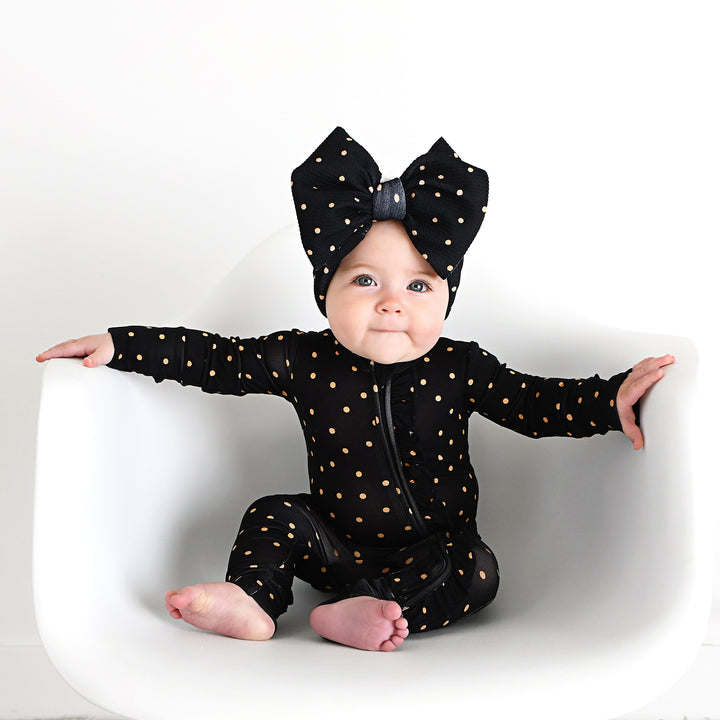 Hope Gold Dot HEADWRAP - Gigi and Max