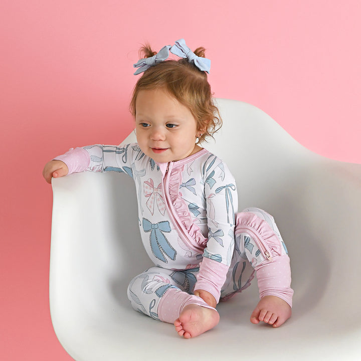 Samantha Bows RUFFLE ZIP - Gigi and Max