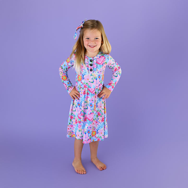 Pippa Floral TUTU DRESS - Gigi and Max