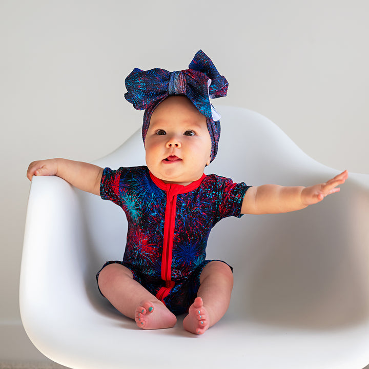Avery Fireworks HEADWRAP - Gigi and Max